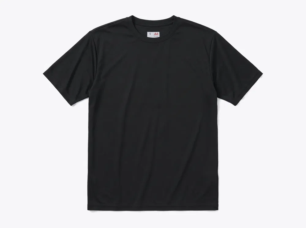 A4 N3142 Cooling Performance Tee in Black
