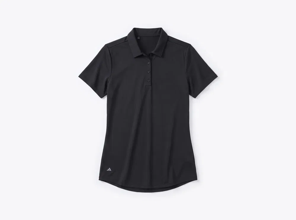 adidas A515 Women's Ultimate365 Solid Polo in Black