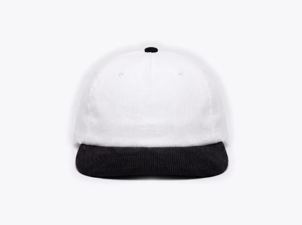AS Colour 1159 Class Cord Two-Tone Cap in White/Black