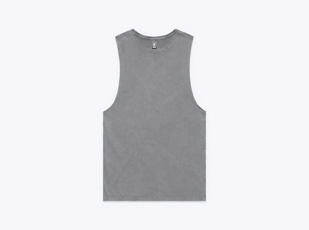 AS Colour 5039 Stone Wash Barnard Tank in Ash Stone