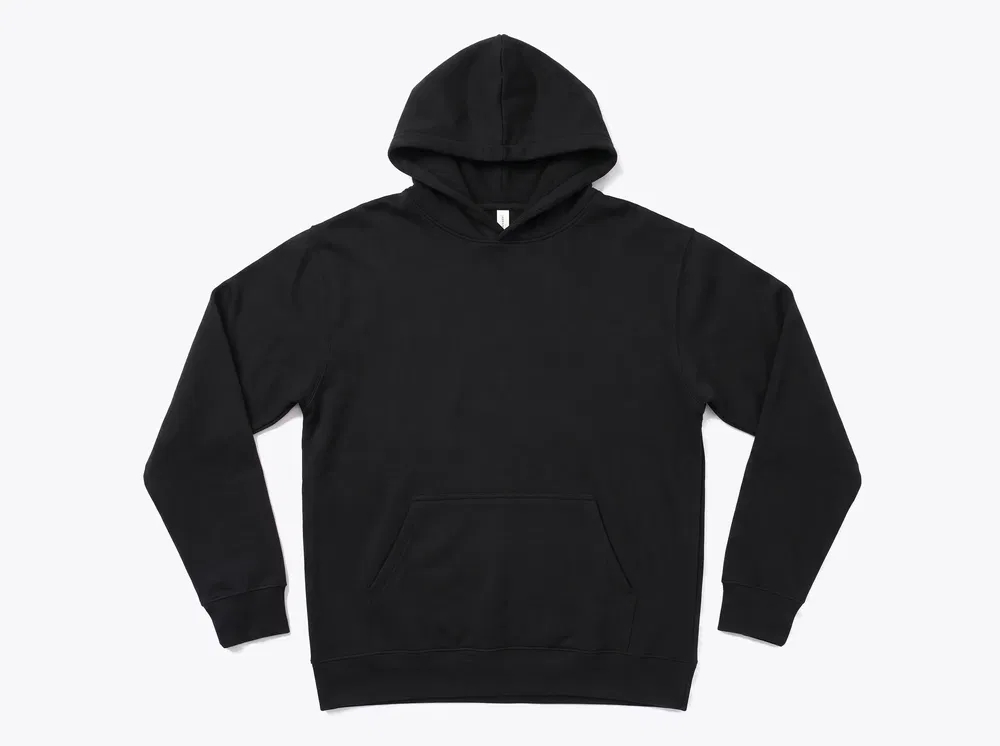 BELLA+CANVAS 4719 Unisex Heavyweight Pullover Hoodie in Black