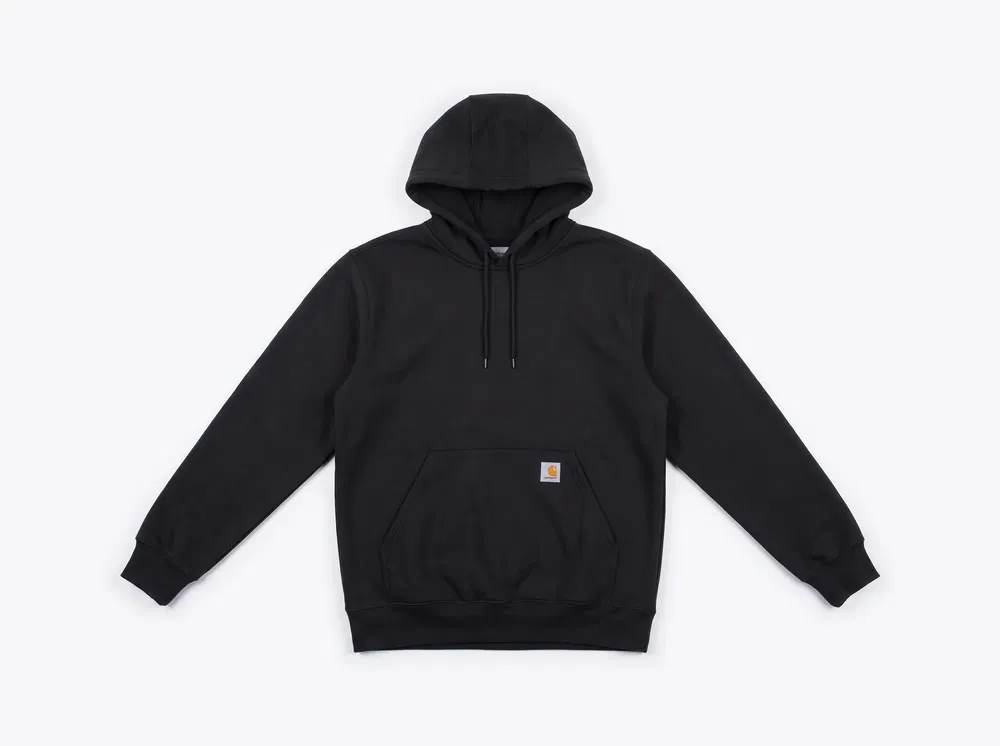 Carhartt CTK121 Midweight Hooded Sweatshirt in Black