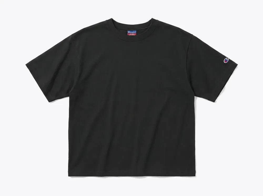 Champion T105 Heritage 7 oz. Jersey Tee in Black
