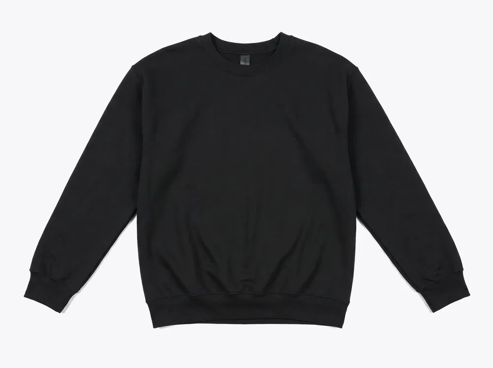 Gildan 18000B Heavy Blend Youth Crewneck Sweatshirt in Black