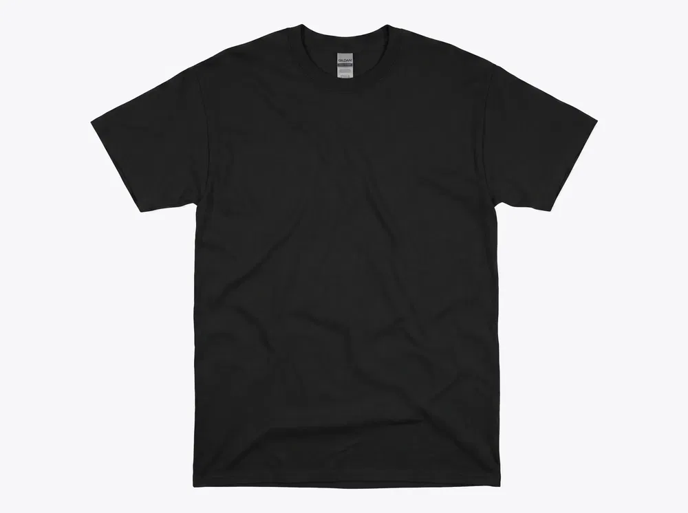 Gildan 5000 Heavy Cotton T-Shirt in Black