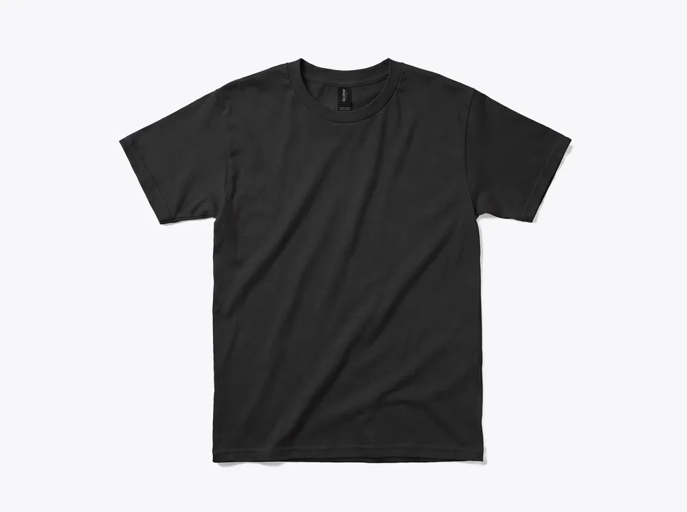 Gildan 5000B Heavy Cotton Youth T-Shirt in Black