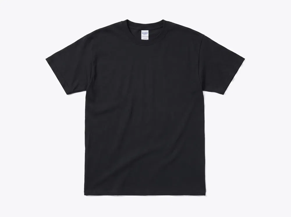 Gildan 8000 DryBlend 50/50 T-Shirt in Black