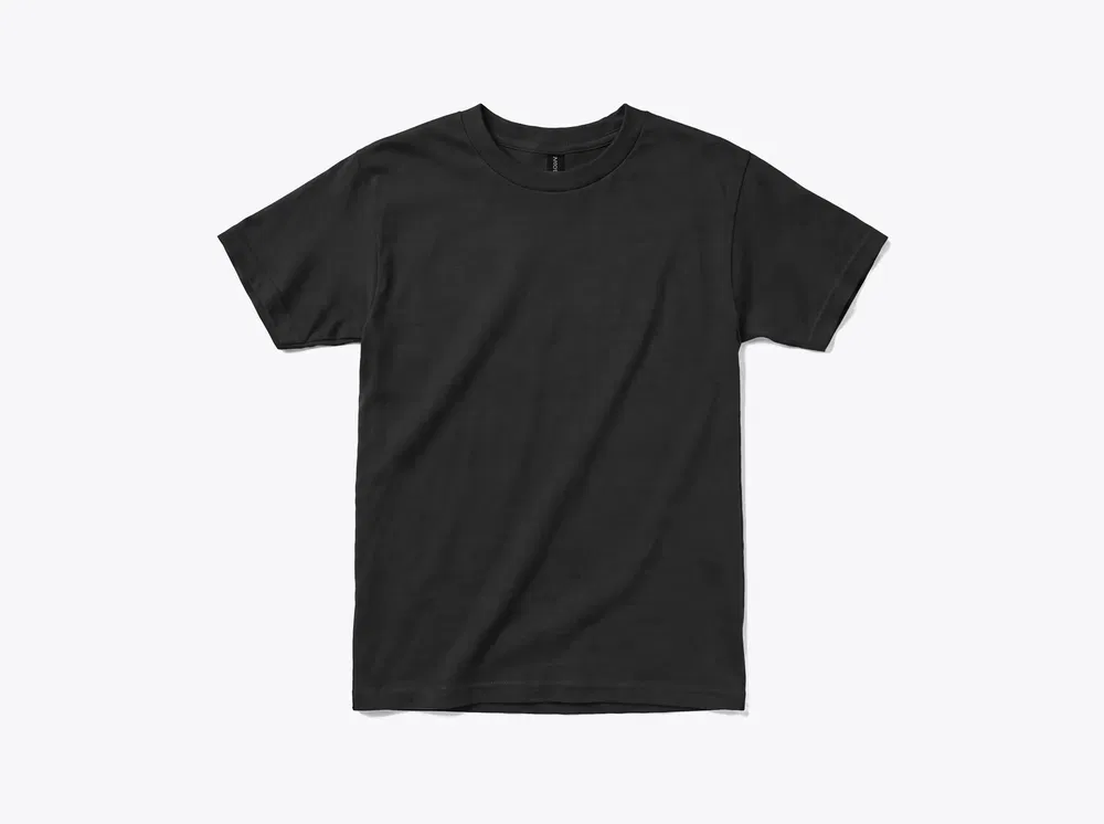Gildan 8000B DryBlend Youth T-Shirt in Black