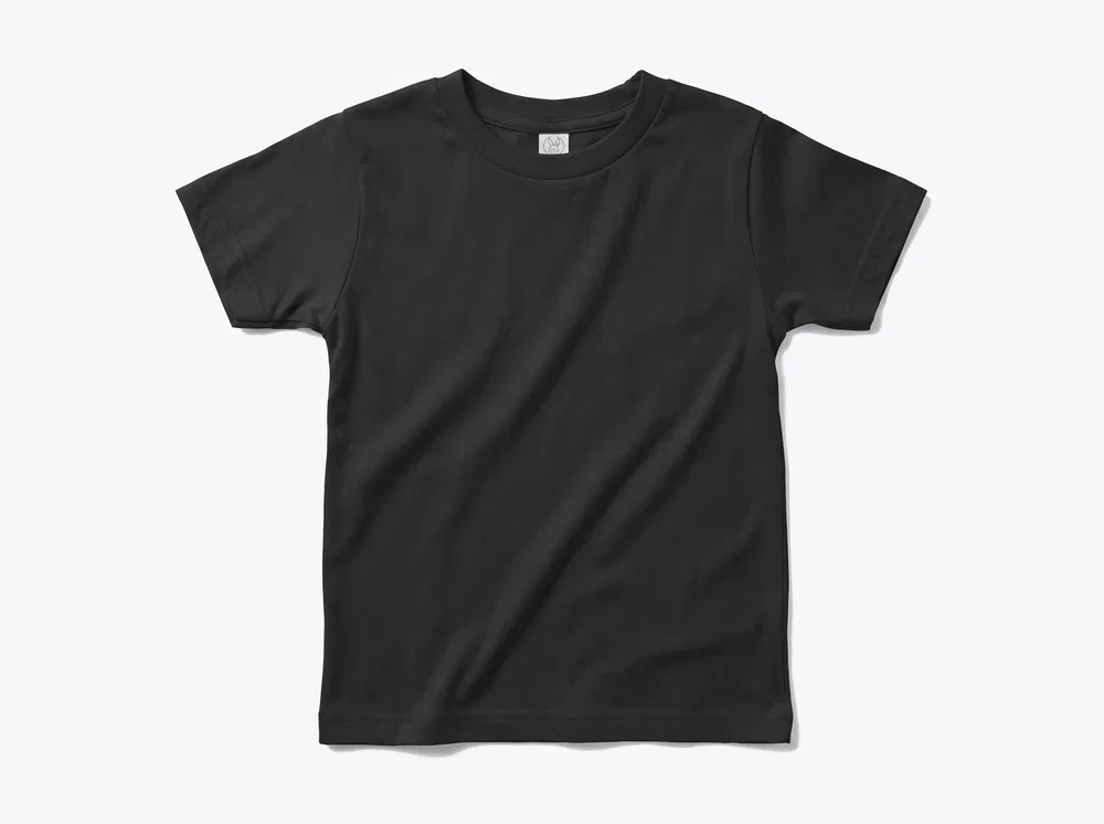 Rabbit Skins 3322 Infant Fine Jersey Tee in Black