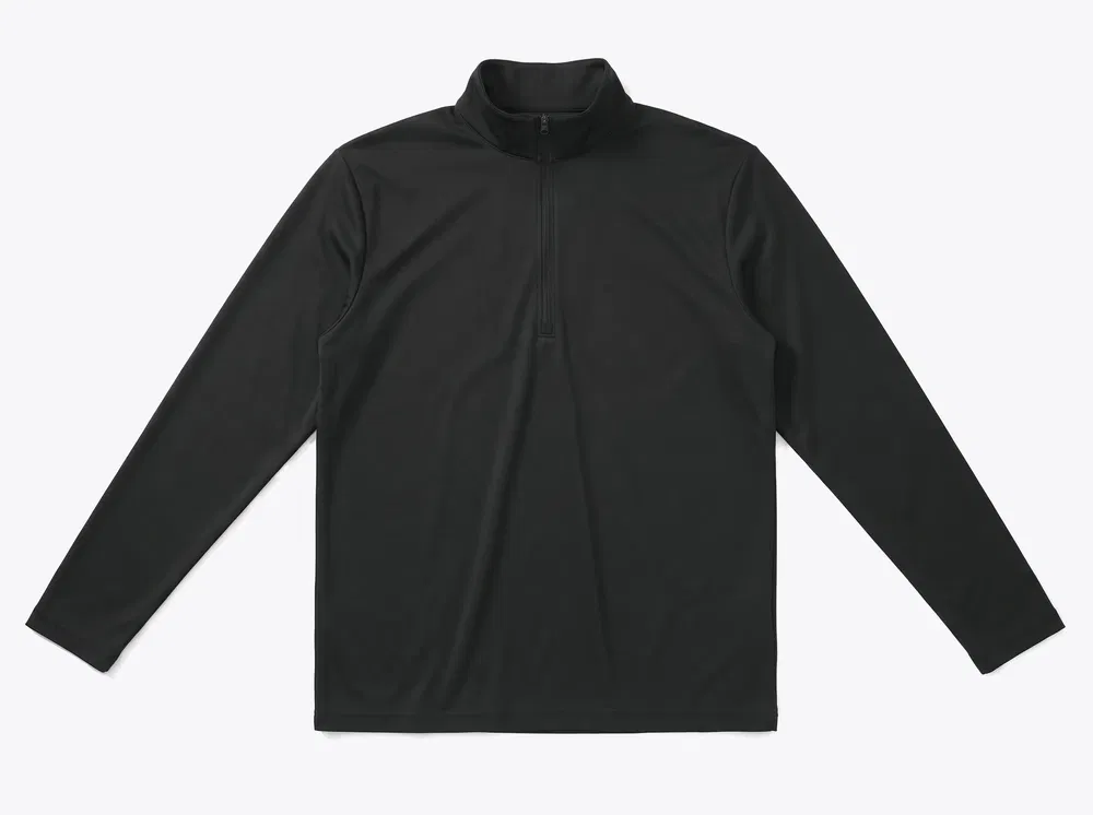 Sport-Tek ST357 PosiCharge Competitor 1/4-Zip Pullover in Black