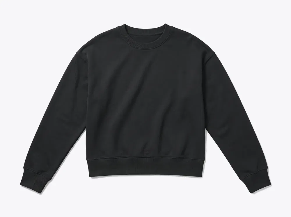 Stanley/Stella SXW036 Stella Alma Women's Crewneck Sweatshirt in Black