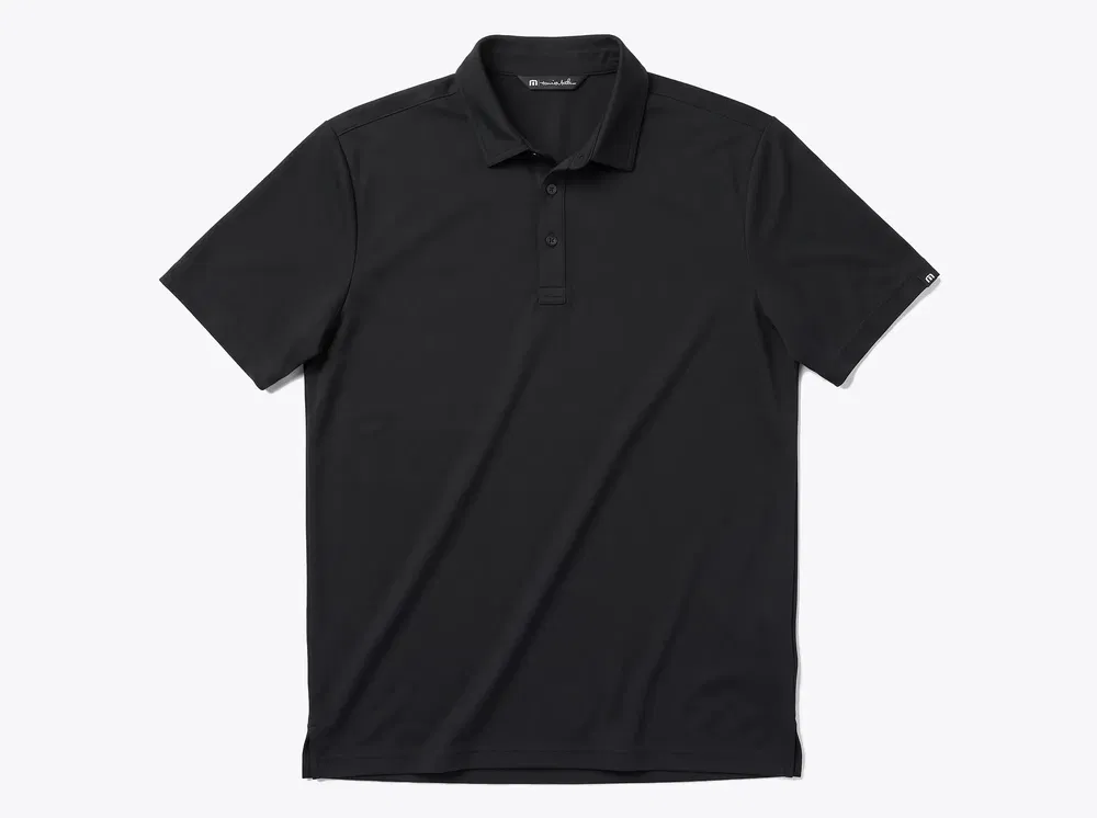 TravisMathew TM1MU410 Coto Performance Polo in Black