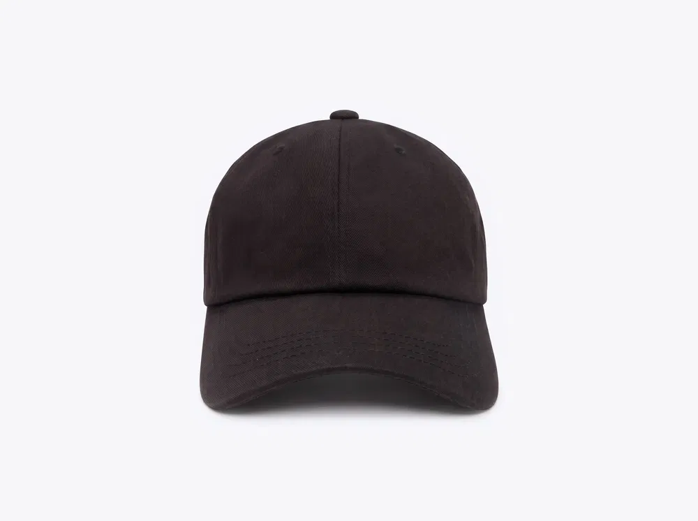Yupoong 6245CM Classic Dad Cap in Black