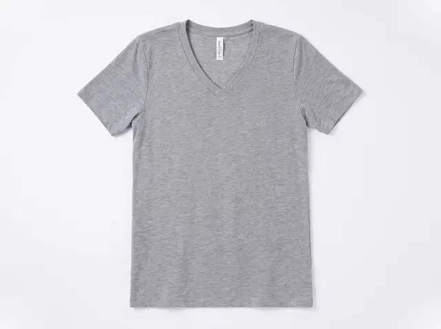 BELLA+CANVAS 6405CVC Women's Relaxed Heather CVC V-Neck Tee