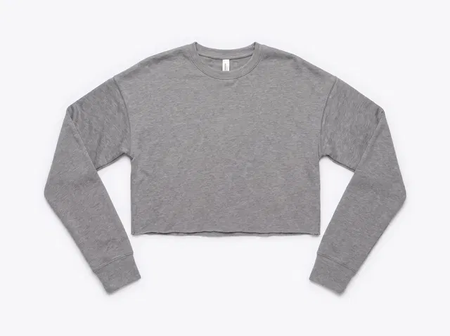 BELLA+CANVAS BC7503 Women's Cropped Fleece Crewneck Sweatshirt